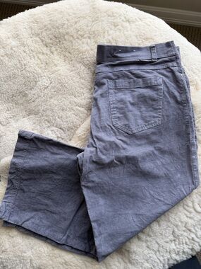 Toad&Co Charcoal Corduroy Wide-Leg Pants